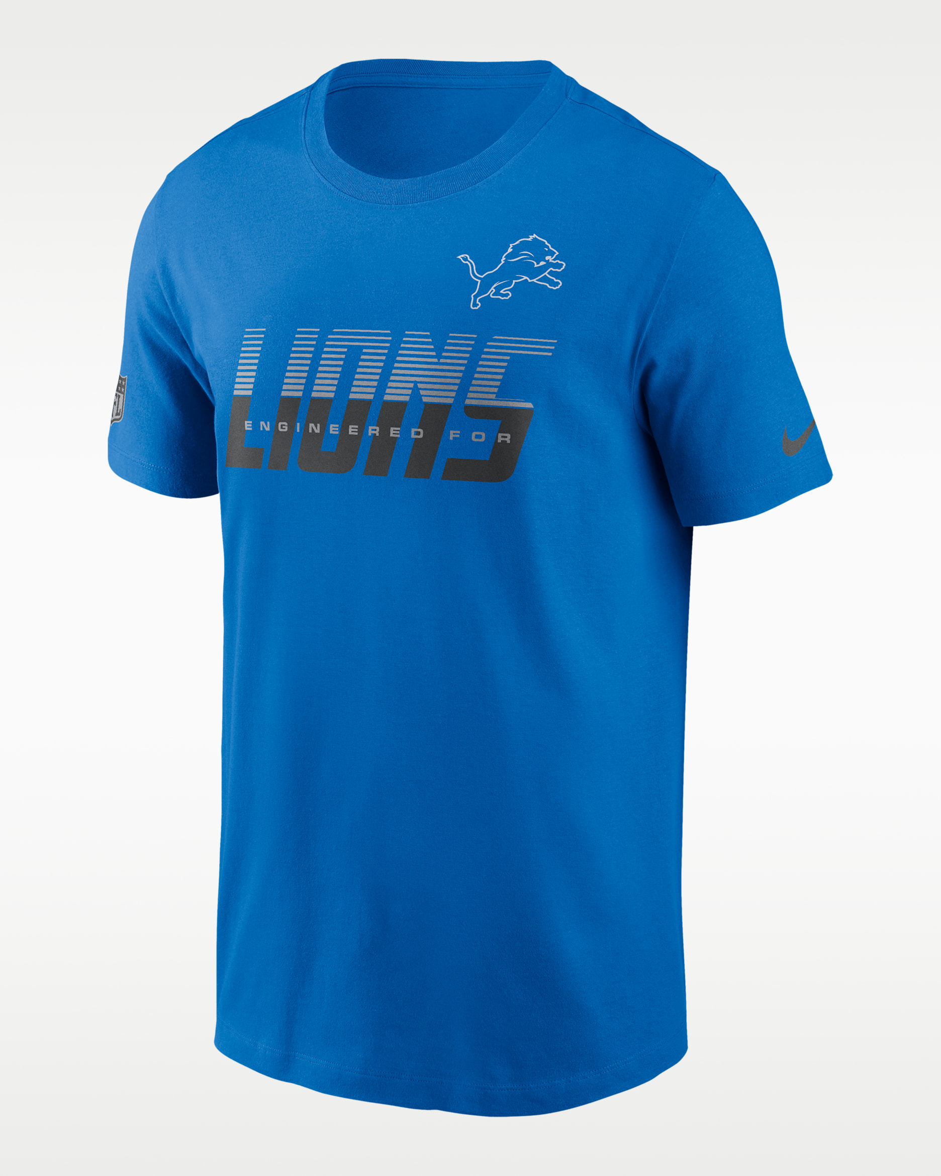 Detroit Lions Sideline Team Issue Men's Nike Dri-FIT NFL T-Shirt